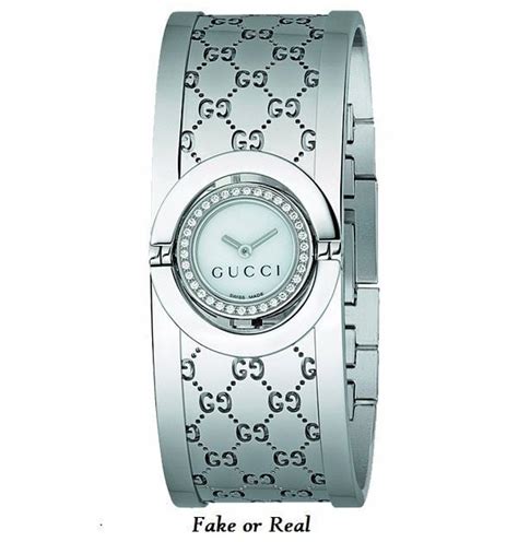 fake gucci watches vs real|gucci knockoff watches.